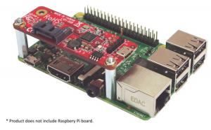 Ableconn PIUSB2SAT USB to SATA Converter Expansion Board for Raspberry Pi