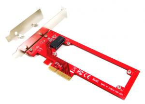 PEXE1S159 PCIe 4.0 x4 Host Adapter for EDSFF E1.S NVMe SSD - NVMe E1.S SSD PCIe Carrier Adapter
